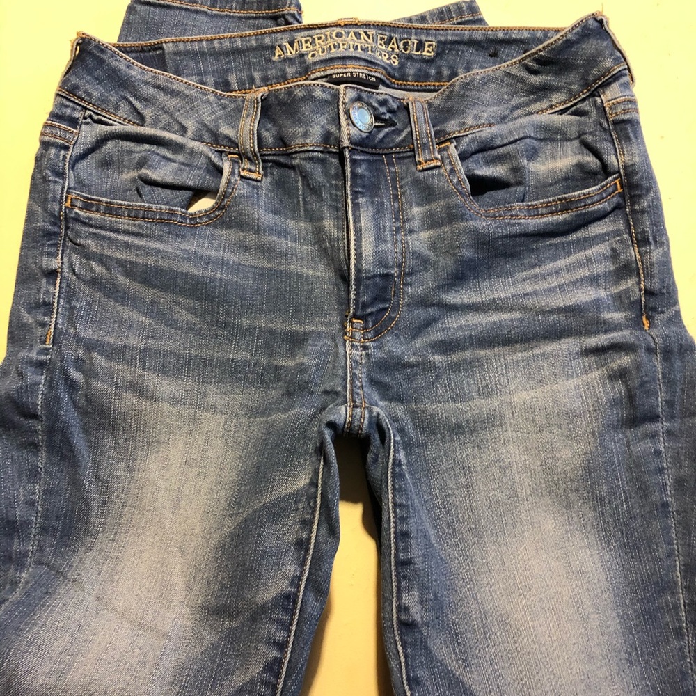 American Eagle stretch jeggings, size 6